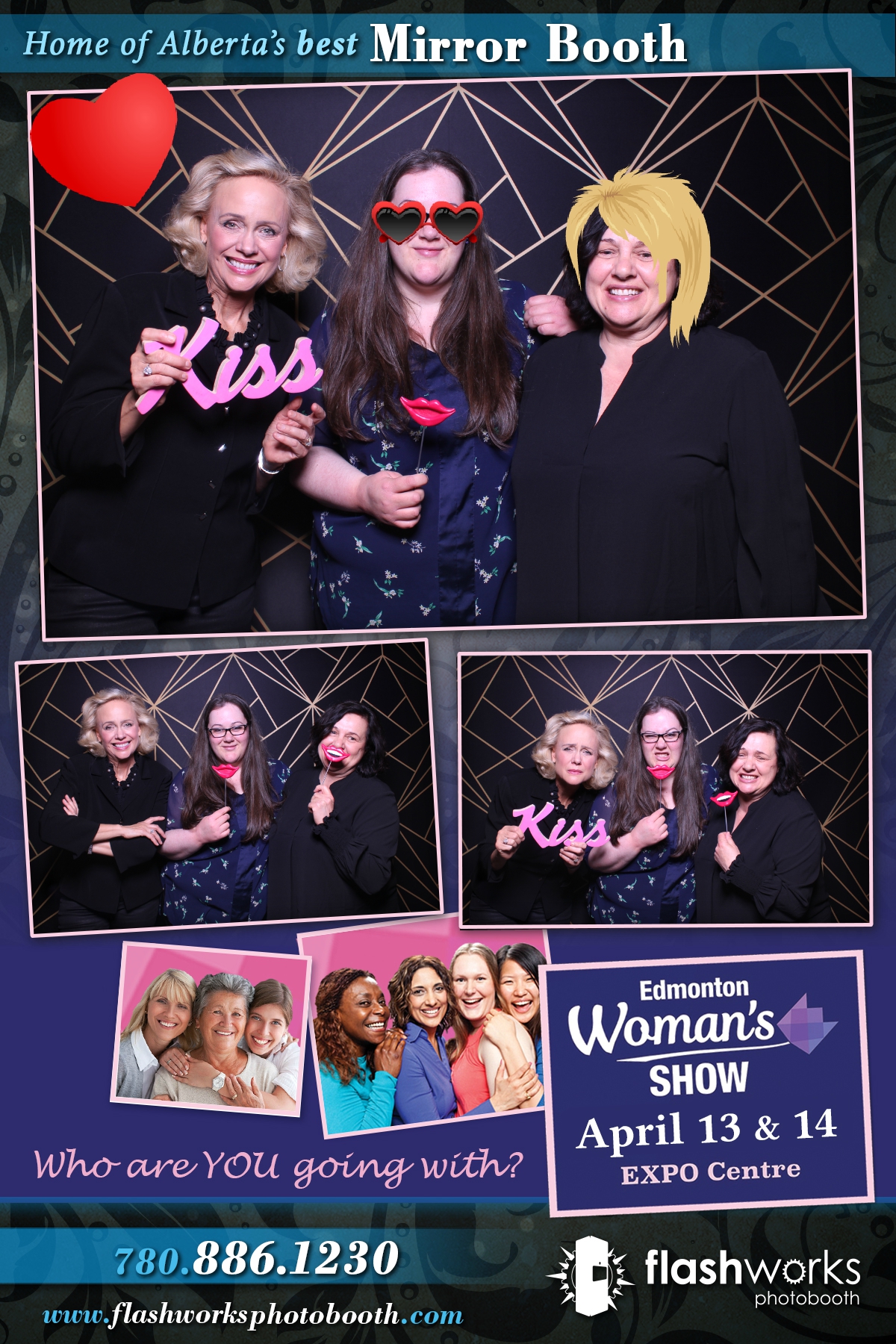 Spring Edmonton Woman's Show 2019 | View more photos from the event at gallery.flashworksphotobooth.com/u/FlashworksPhotoboothInc/Spring-Edmonton-Womans-Show-2019